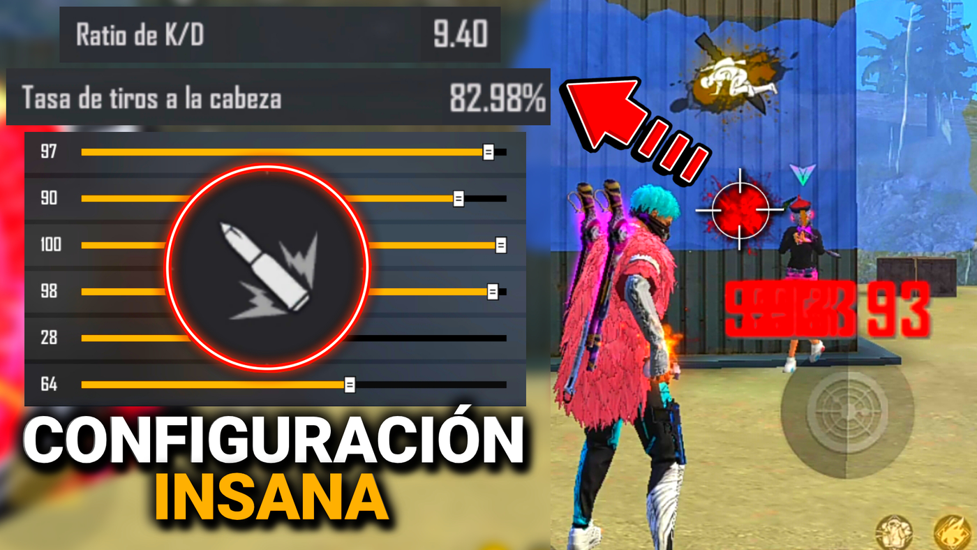 LA MEJOR CONFIGURACION PARA MAESTROS FREE FIRE