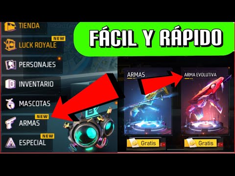 guia definitiva como conseguir armas evolutivas en free fire y maximizar tu juego